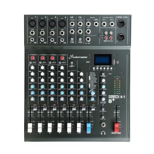 STUDIOMASTER CLUB XS8 4 MIC 2 ST Channels INC DSP  USB/MP3 PLAYER(FOOTSWITCH) - Mikser analogowy