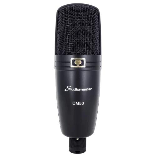 STUDIOMASTER CM50 Condenser Microphone - Mikrofon Pojemnościowy