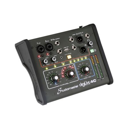 STUDIOMASTER 4 CH DIGITAL CONSOLE