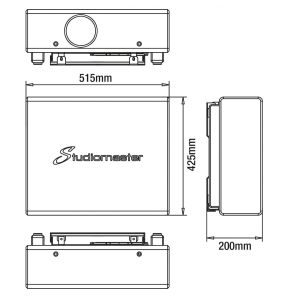 STUDIOMASTER INSTA SUB8 8" - 
SUBWOOFER