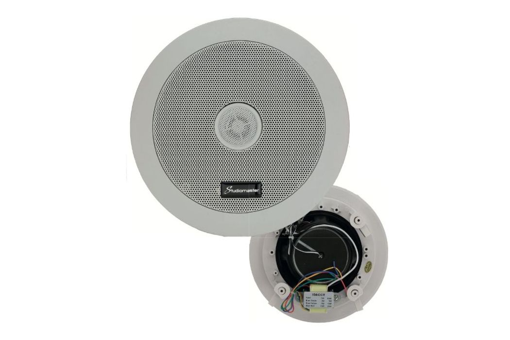 STUDIOMASTER IS6CCT 6.5" COAXIAL CEILING SPEAKER - Głośnik Instalacyjny