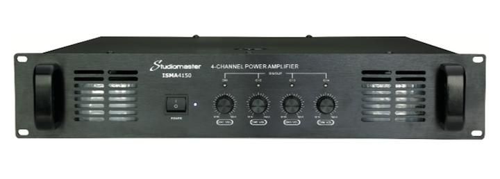 STUDIOMASTER ISA4150 4x150W 100V LINE POWER AMPLIFIER - Końcówka Mocy