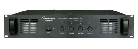 STUDIOMASTER ISA4150 4x150W 100V LINE POWER AMPLIFIER