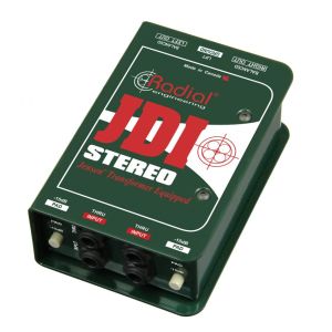 RADIAL JDI Stereo - DI-Box Stereo Pasywny