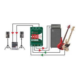 RADIAL JDI Stereo - DI-Box Stereo Pasywny