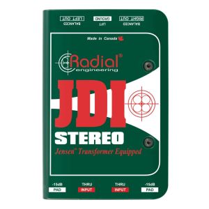 RADIAL JDI Stereo - DI-Box Stereo Pasywny