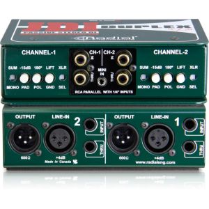 RADIAL Duplex - Di-box stereo pasywny