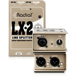 RADIAL LX2 - Splitter Sygnałów