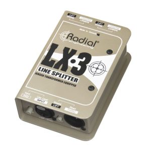 RADIAL LX3 - Splitter Sygnałów