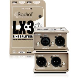 RADIAL LX3 - Splitter Sygnałów