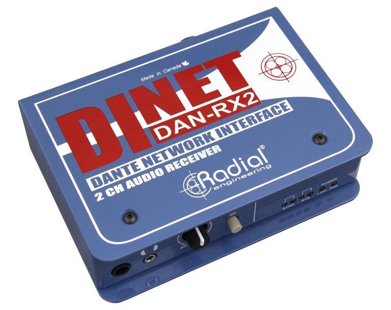 RADIAL DiNet DAN-RX2 - Cyfrowy Konwerter Dante