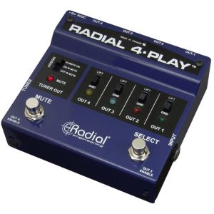 RADIAL 4-Play - Di-box MULTI-OUTPUT dla klawiszy