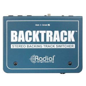 RADIAL Backtrack - Kompaktowy przełącznik stereo