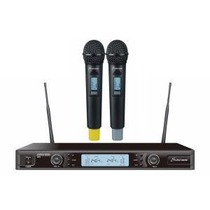 STUDIOMASTER W2G 2.4GHZ Dual Handheld Wireless Microphone - Mikrofonowy System Bezprzewodowy