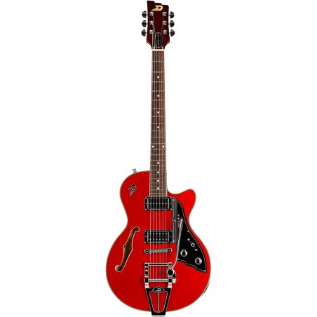 Duesenberg Starplayer III Flat Top Catalina Red - gitara elektryczna