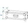 ROADINGER Effect Rack CO DD, 2U Skrzynia Transportowa RACK