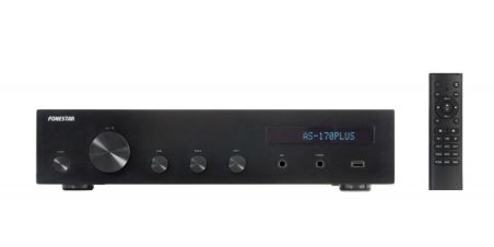 FONESTAR Bluetooth® / USB / FM Stereo Amplifier AS-170PLUS