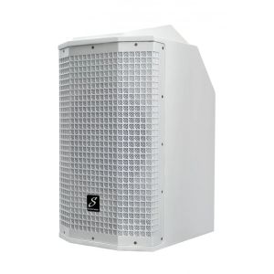 STUDIOMASTER DIRECT121MX Column audio set with reverb (wooden model) - White Limited Edition - System Nagłośnieniowy