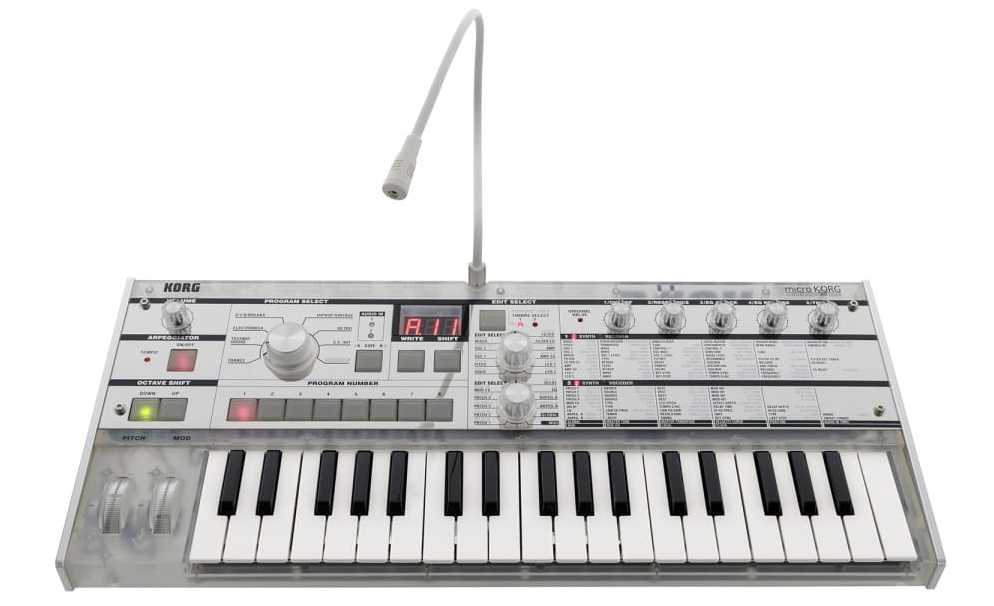 KORG MICROKORG CR - Syntezator wersja CRYSTAL