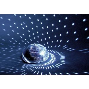 EUROLITE Half Mirror Ball 30cm motorized - półkula lustrzana z silnikiem