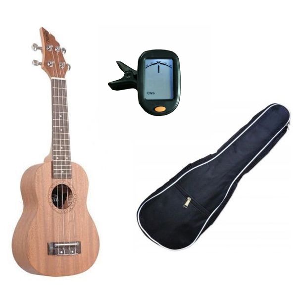 Flycat C10S - ukulele sopranowe + pokrowiec + stroik