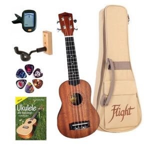 Flycat C10S - ukulele sopranowe + akcesoria