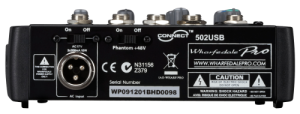 WHARFEDALE CONNECT 502 USB Mikser 5k, EQ, USB