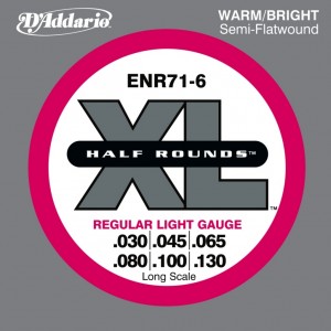 D'ADDARIO ENR71-6 - struny do gitary basowej