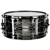 Ddrum Tattooed Lady 6.5x14 BLK - werbel metalowy