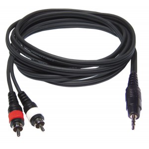 HILEC CL-30/1,5 - Kabel jack / 2 x RCA (1,5m)