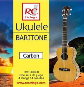 Royal Classics UCB60 Ukulele Baritone set. Carbon - Struny do Ukulele