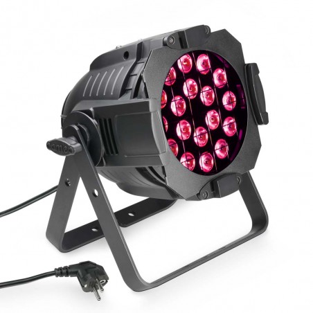 Cameo Studio PAR 64 CAN TRI 3W - Lampa PAR 18 x 3 W TRI Colour LED RGB w czarnej obudowie  